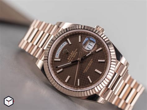 rolex chocolate|rolex day date reference 228235.